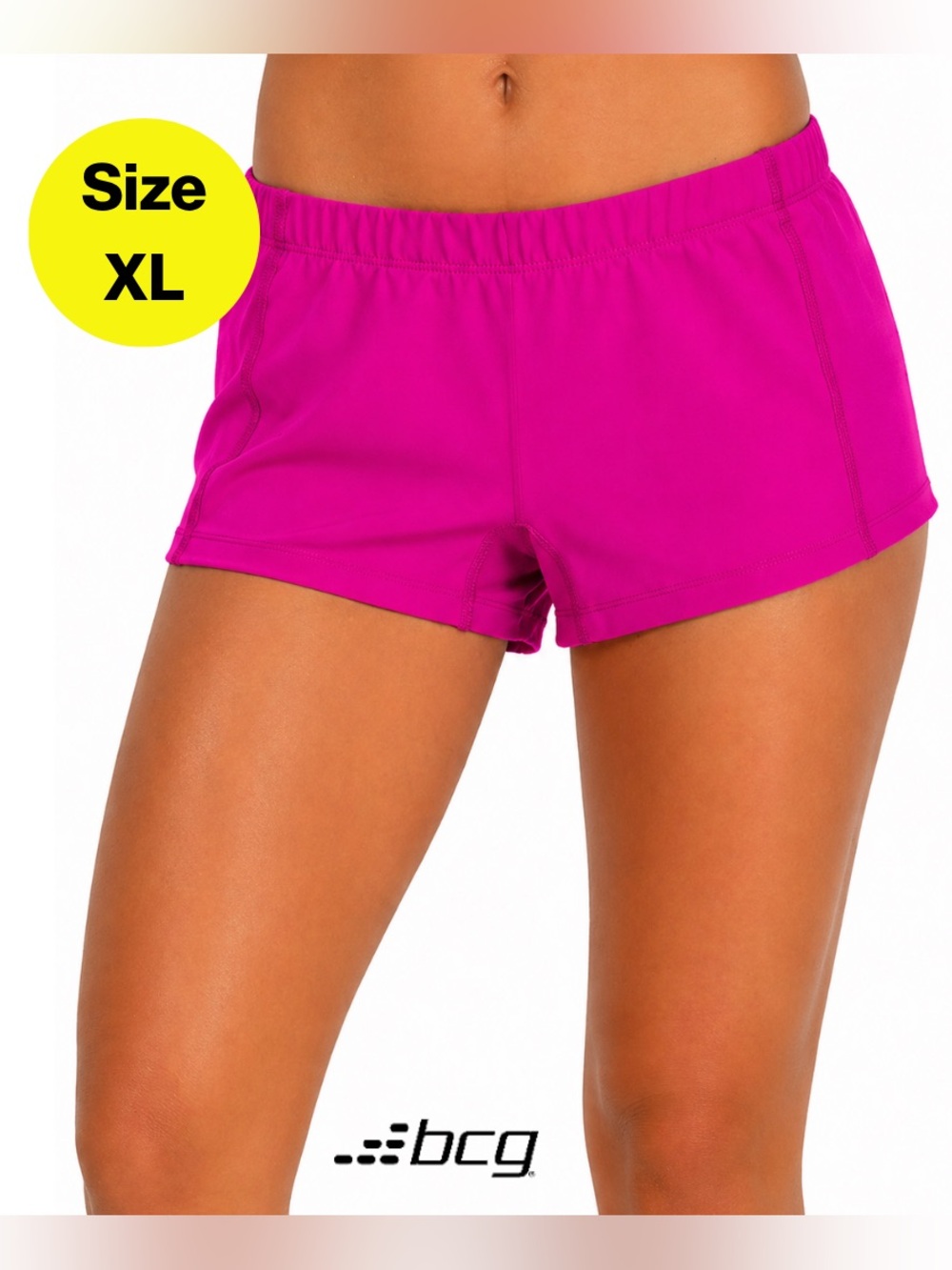 3/for $15 🍒 BCG Hot Pink Women's Athletic Short Shorts (Size X-Large)